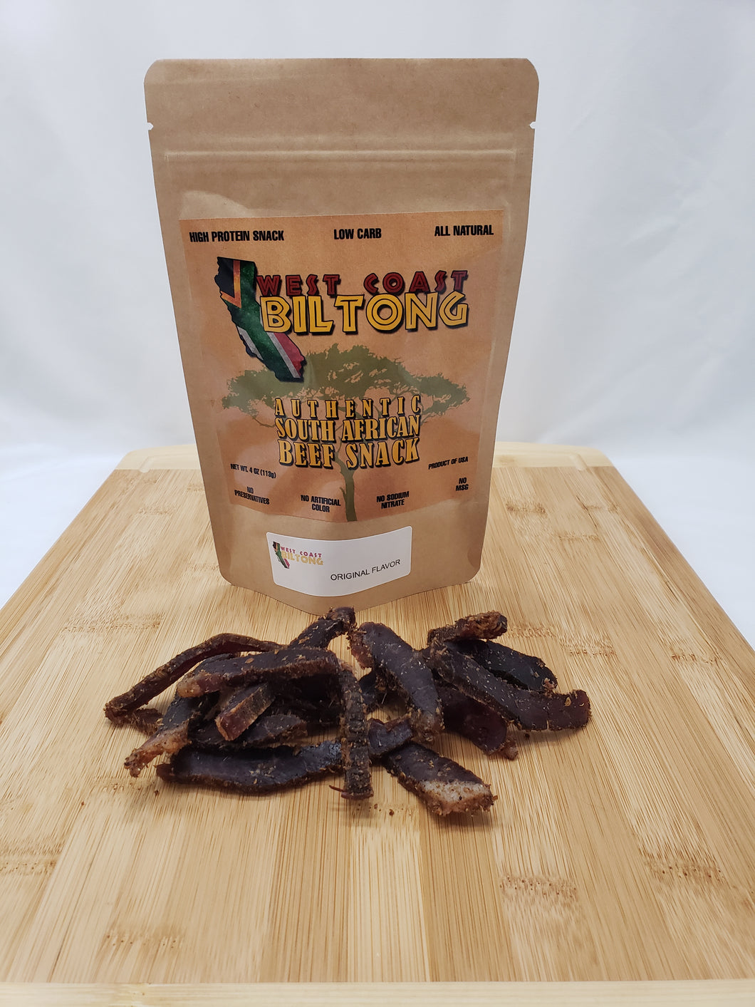 West Coast Biltong 4oz pack